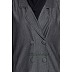Front open Denim coat abaya- Dark Grey